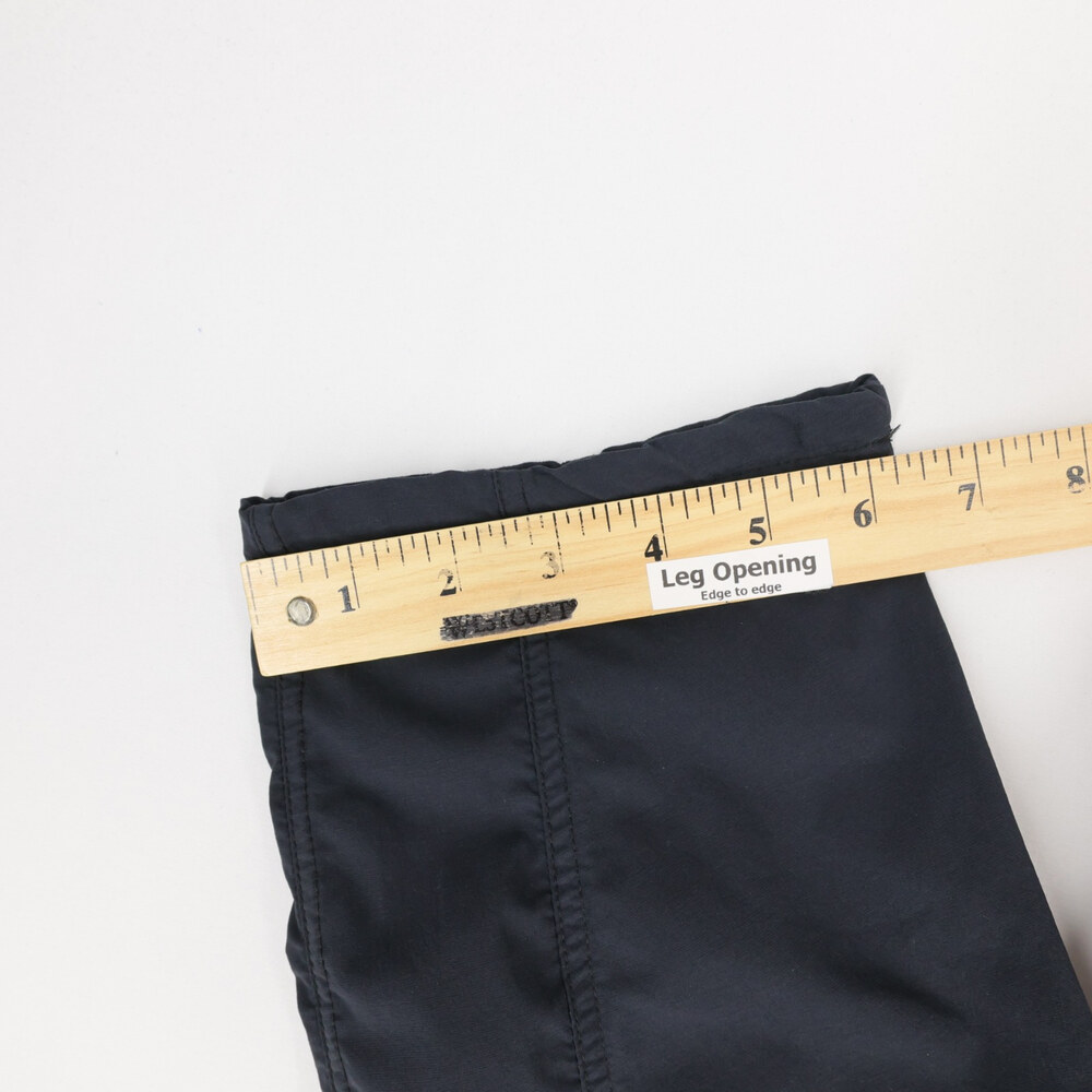 Prana Koen Pants Womens M Black Mid Rise Hiking Travel Stretch Cinch Hem - Picture 9 of 13